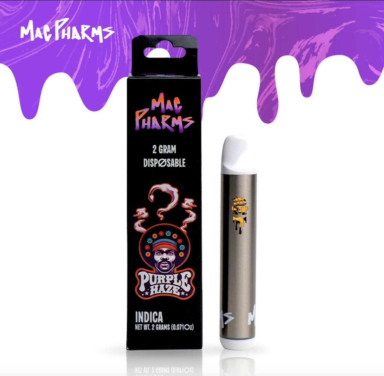 Mac Oils | Purple Haze | 2g AIO