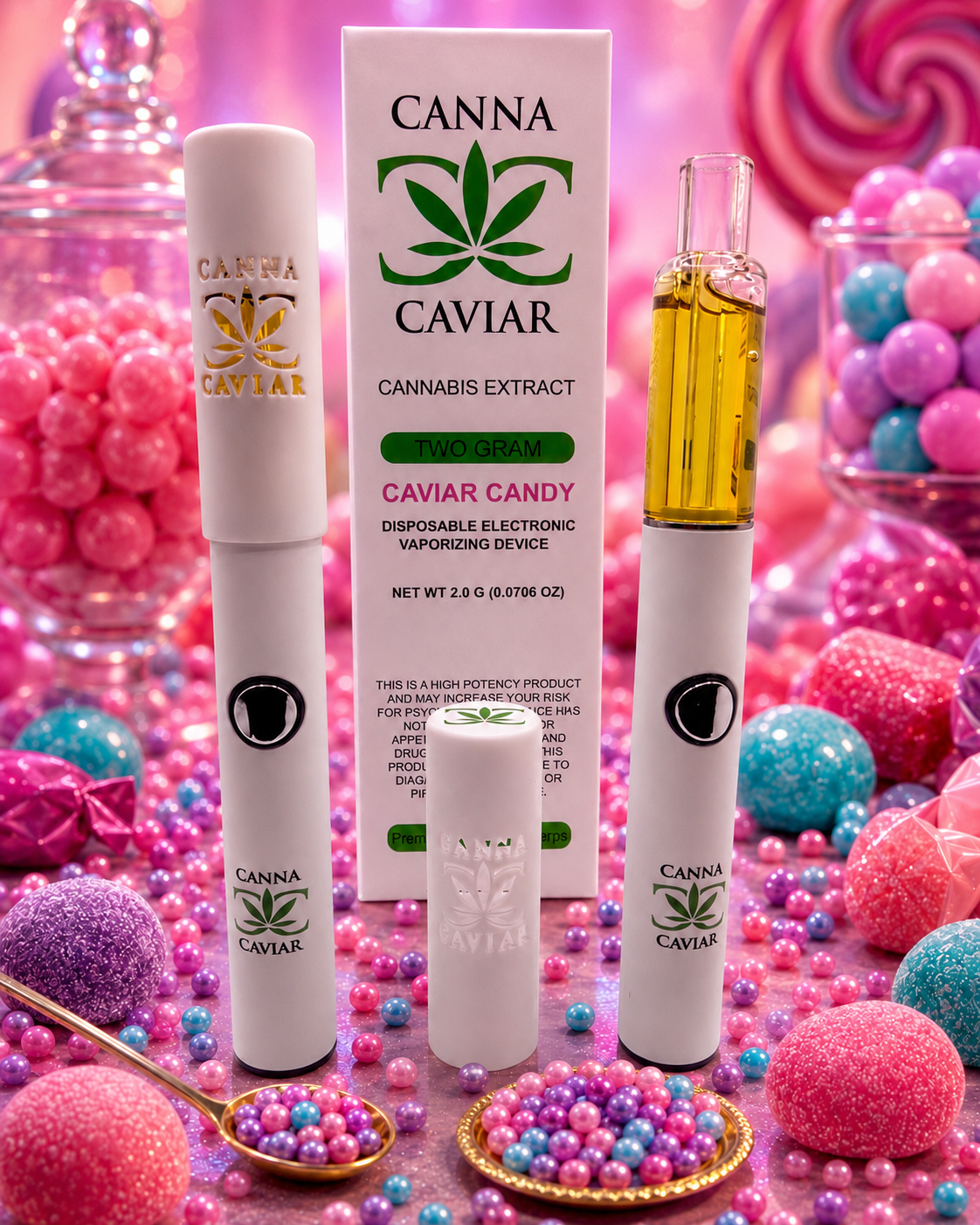 Caviar Candy Liquid Diamonds AIO 2g