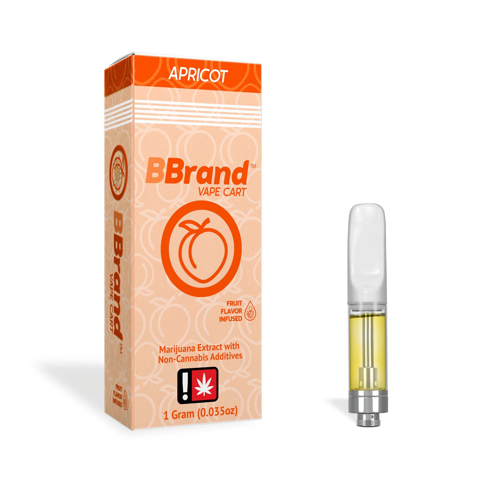 Apricot Flavor Infused Cartridge | 1g