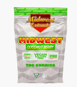 Gummies | Coconut Berry | 200mg 8pk | Midwest Extracts