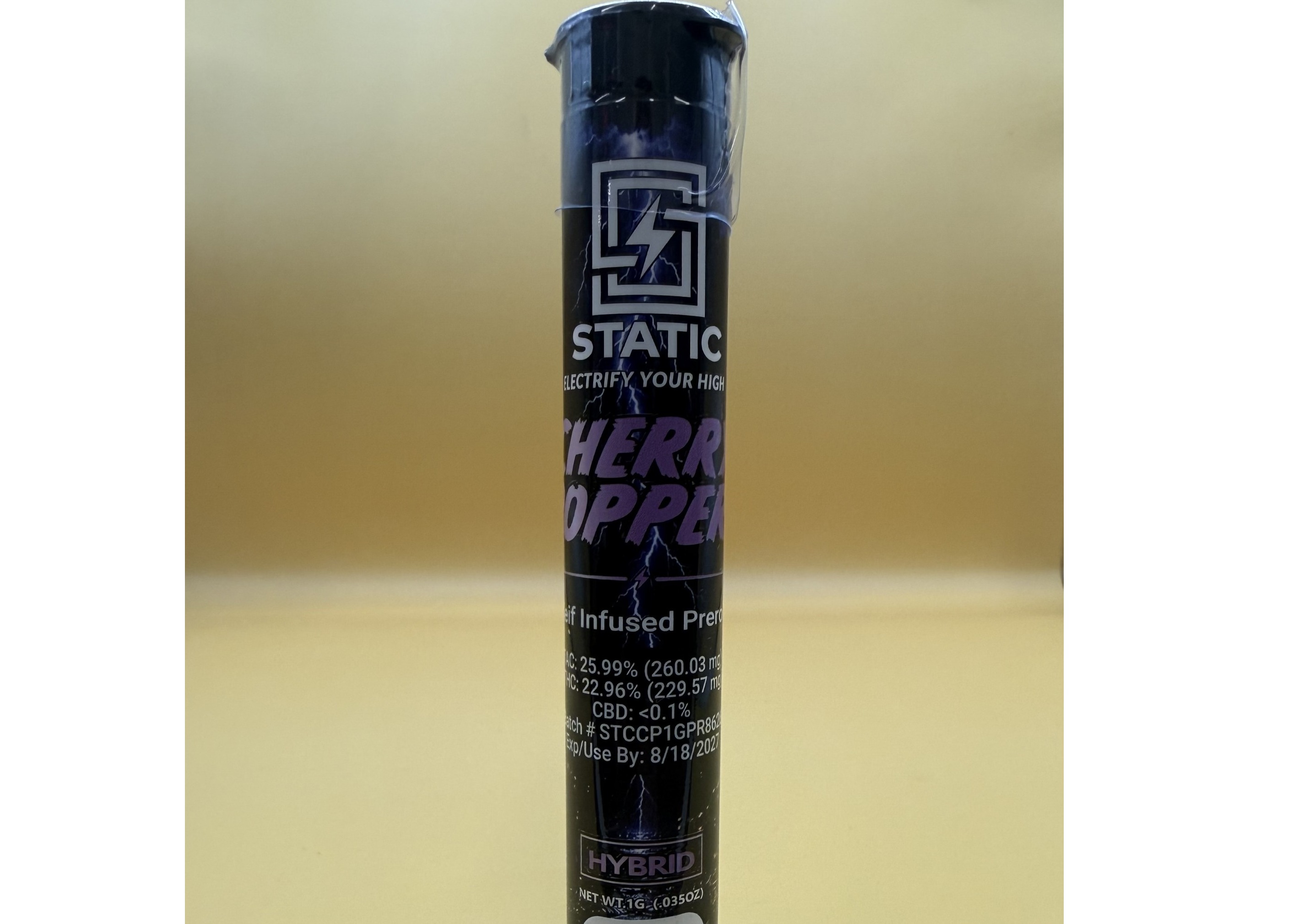 Cherry Poppers | Infused Pre-Roll | 1g
