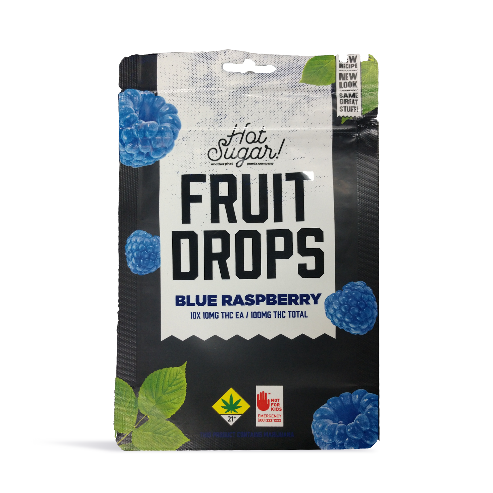 Blue Raspberry Fruit Drops