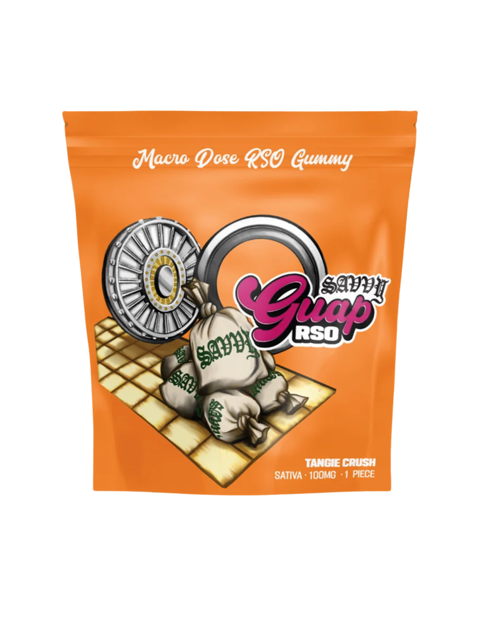 Tangie Crush RSO Guap Gummy 100mg 1pc