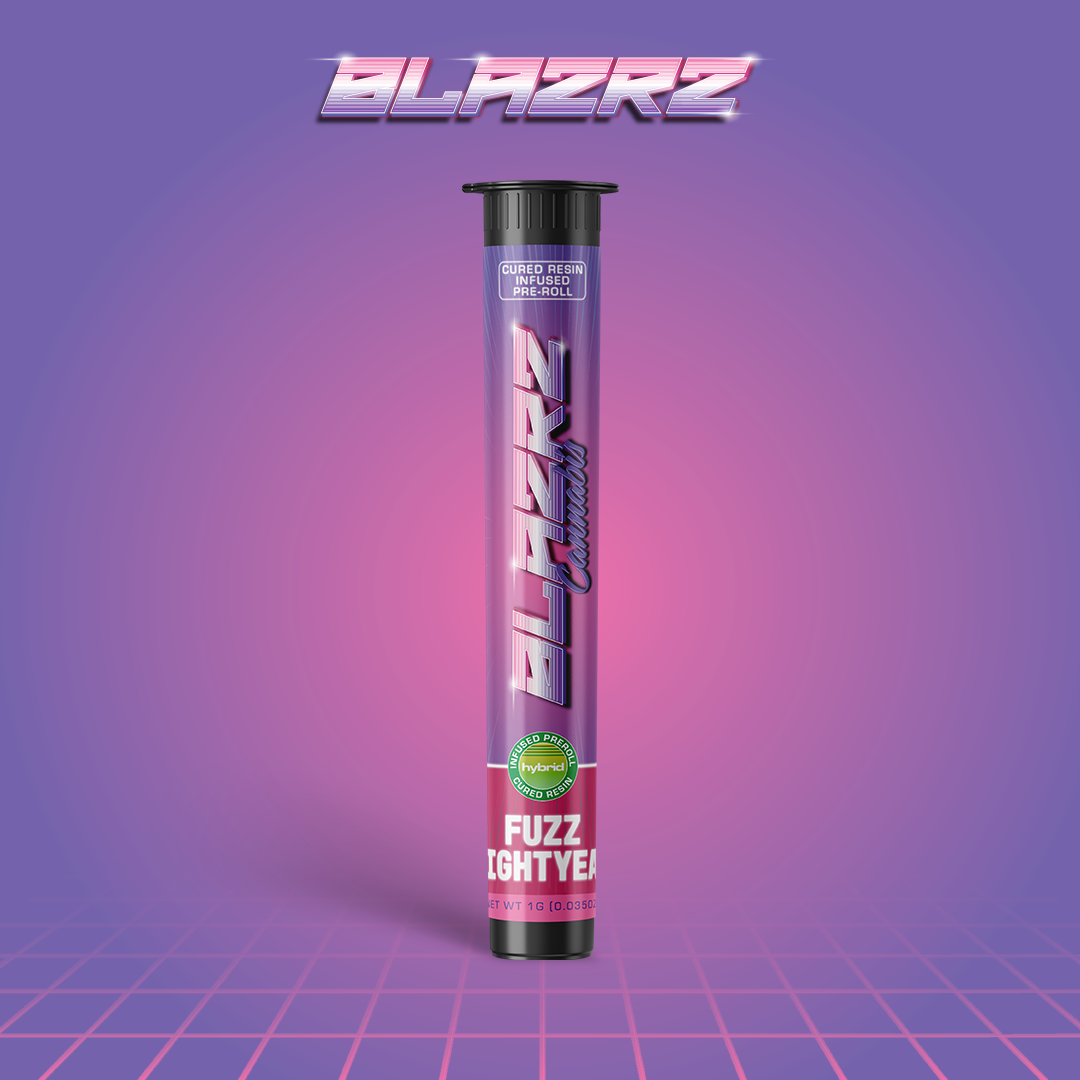 Blazrz Infused Pre Roll   Fuzz Lightyear