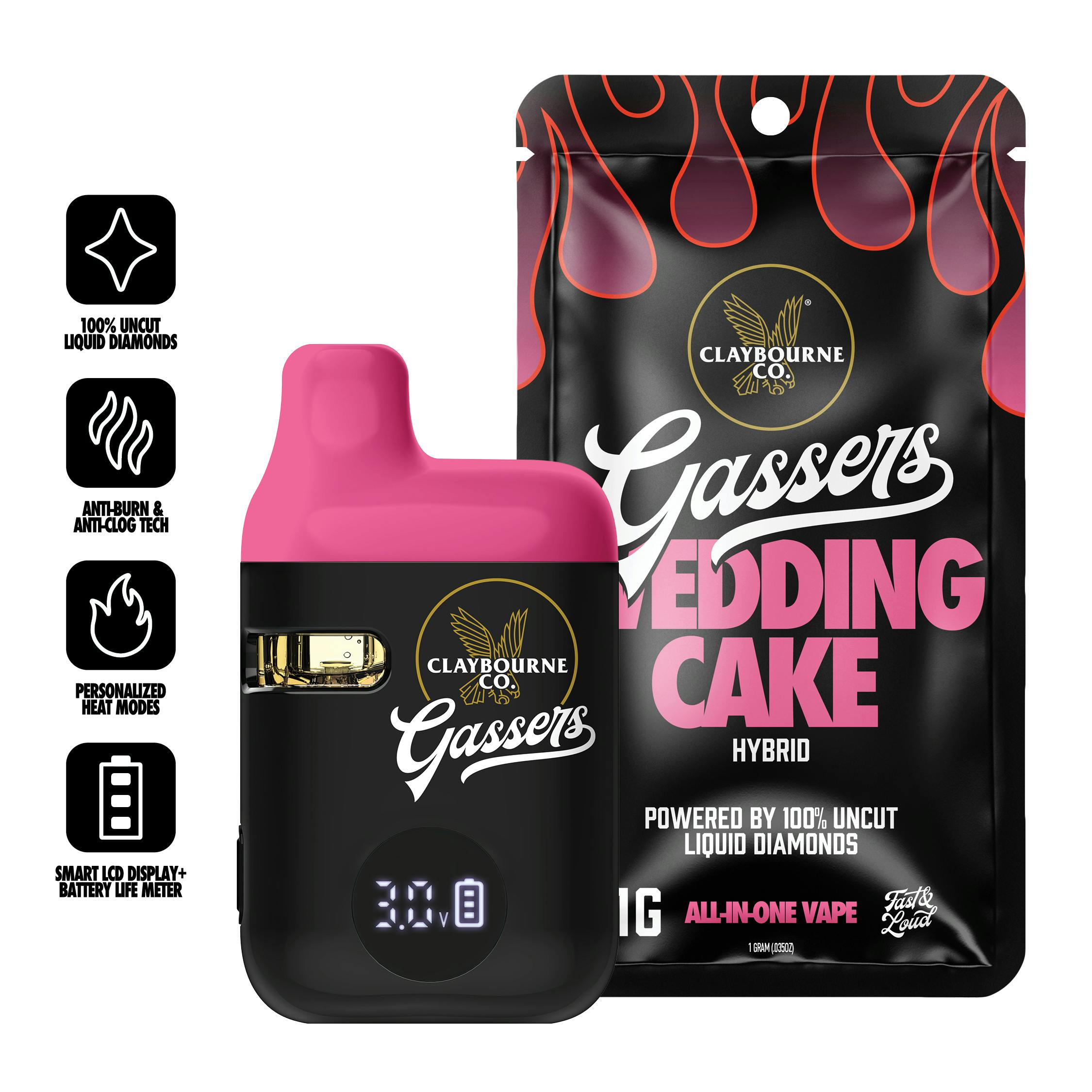 Gassers Wedding Cake