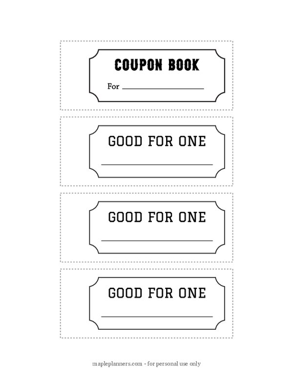 Rainier Coupon Book