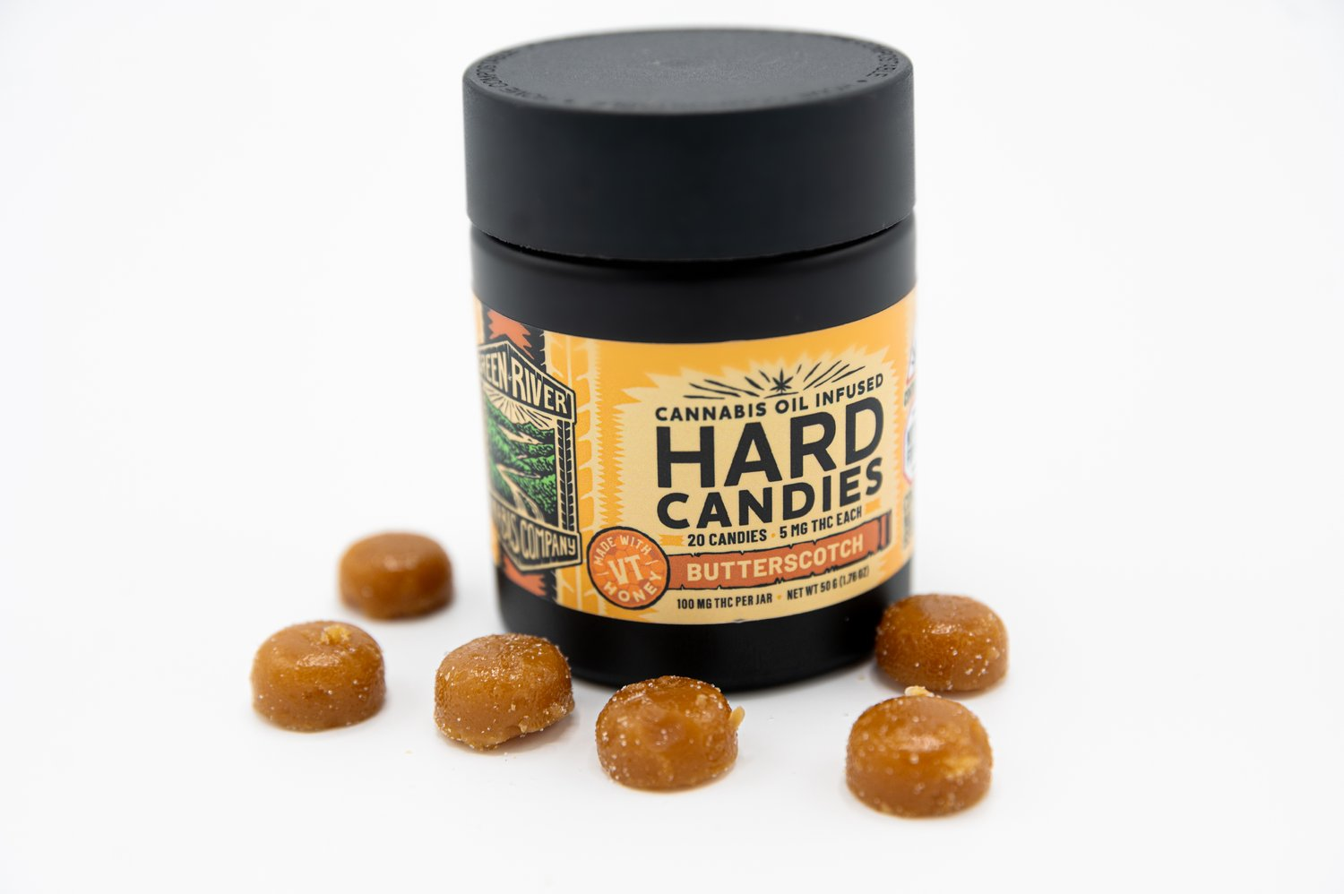 Hard Candies | Butterscotch | 20-pack