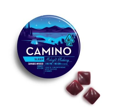 Midnight Blueberry Gummies 5:1 THC:CBN | 20pk | 100mg