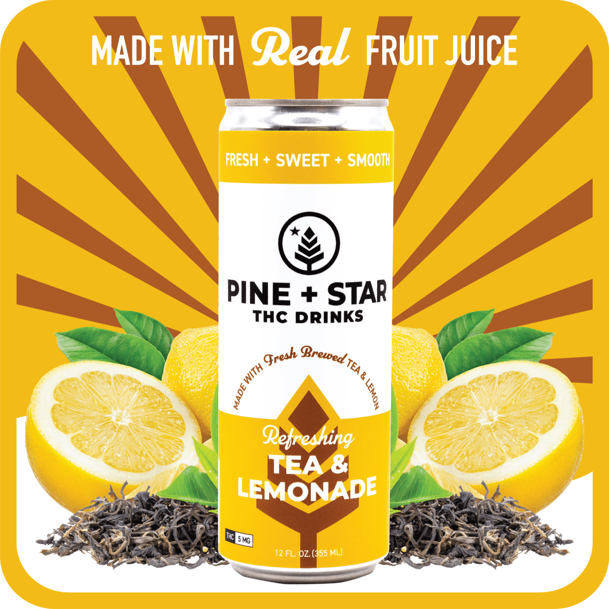 Tea Lemonade Pine + Star- Novel Beverage