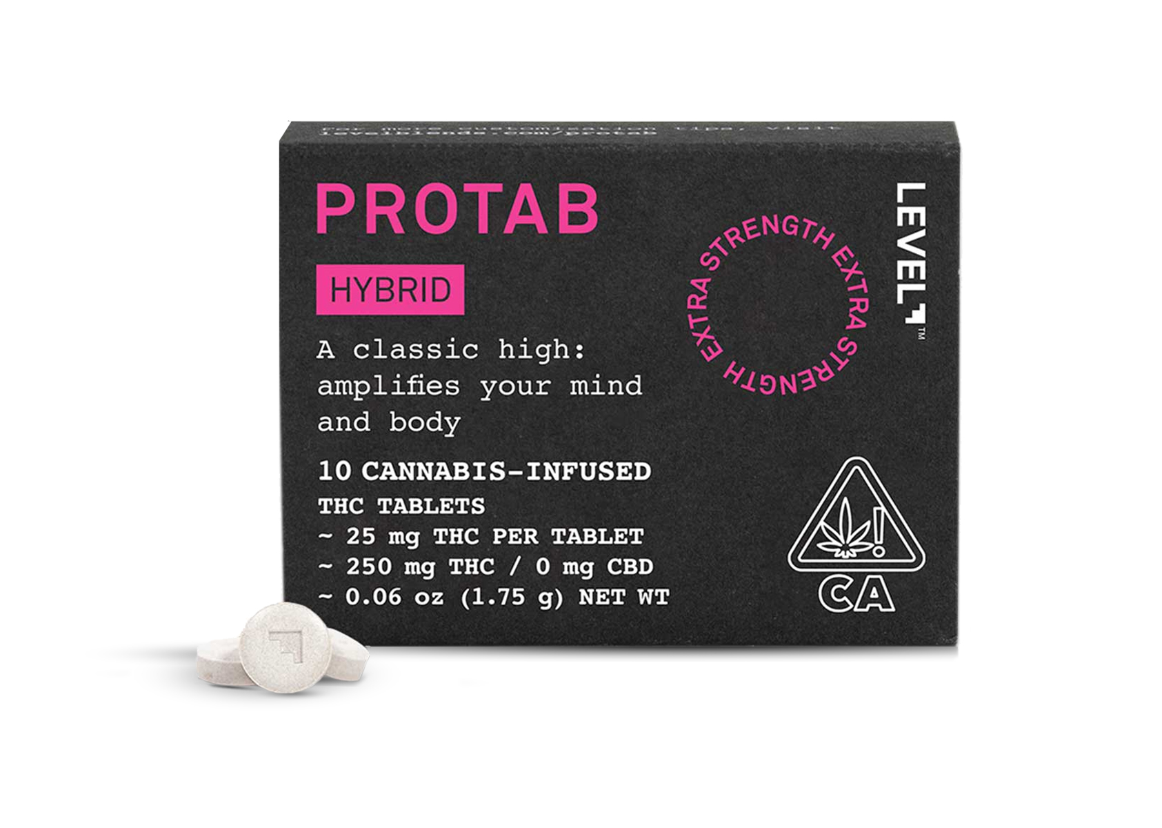 LEVEL — PROTAB HYBRID / 10 tablets - .25g