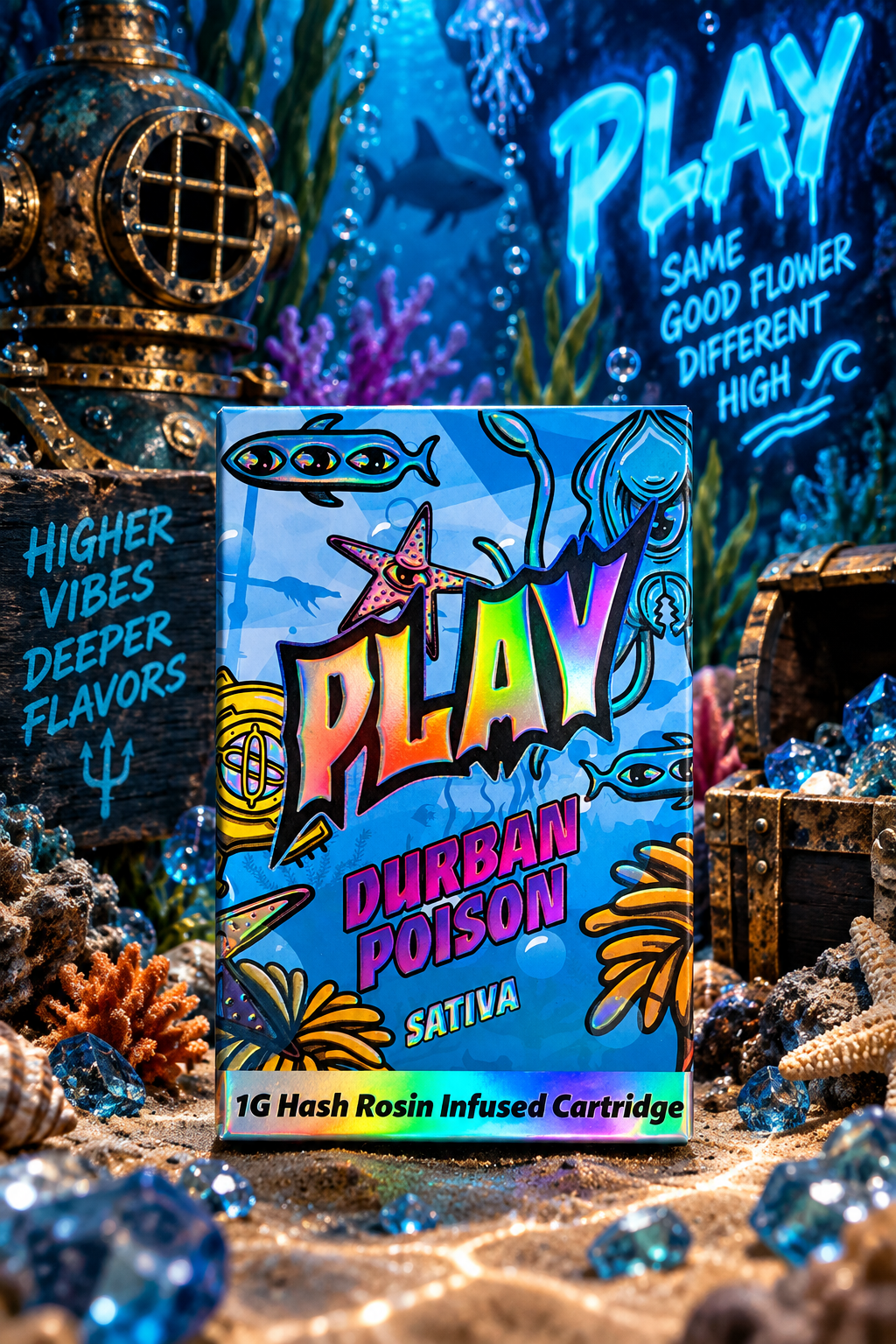 Durban Poison | 1G Hash Distillate Vape Cart