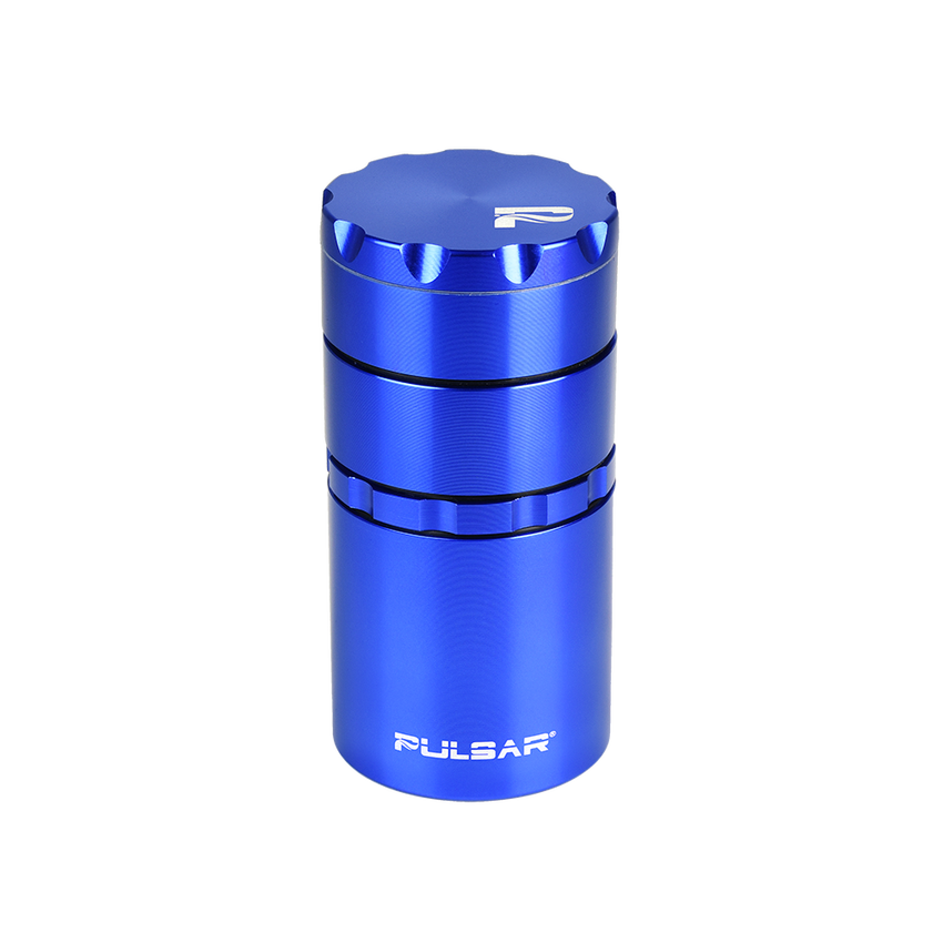 Metal Storage Grinder Blue