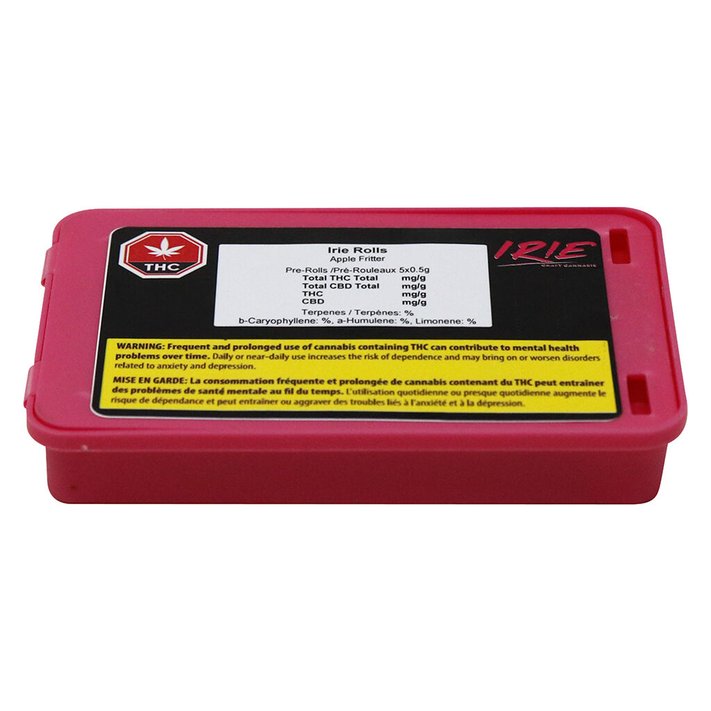 Irie Craft Cannabis - Irie Rolls PRJs - 5x0.5g