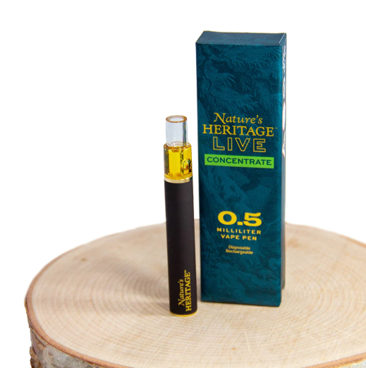 NATURE HER Live Rosin Disp 500mg: Orange Chemeleon