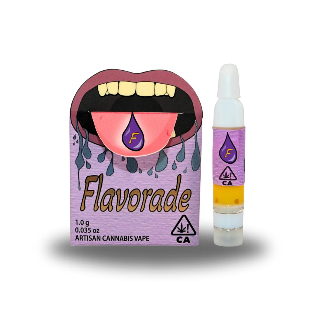 Purple Gelato Cured Resin Cart Flavorade