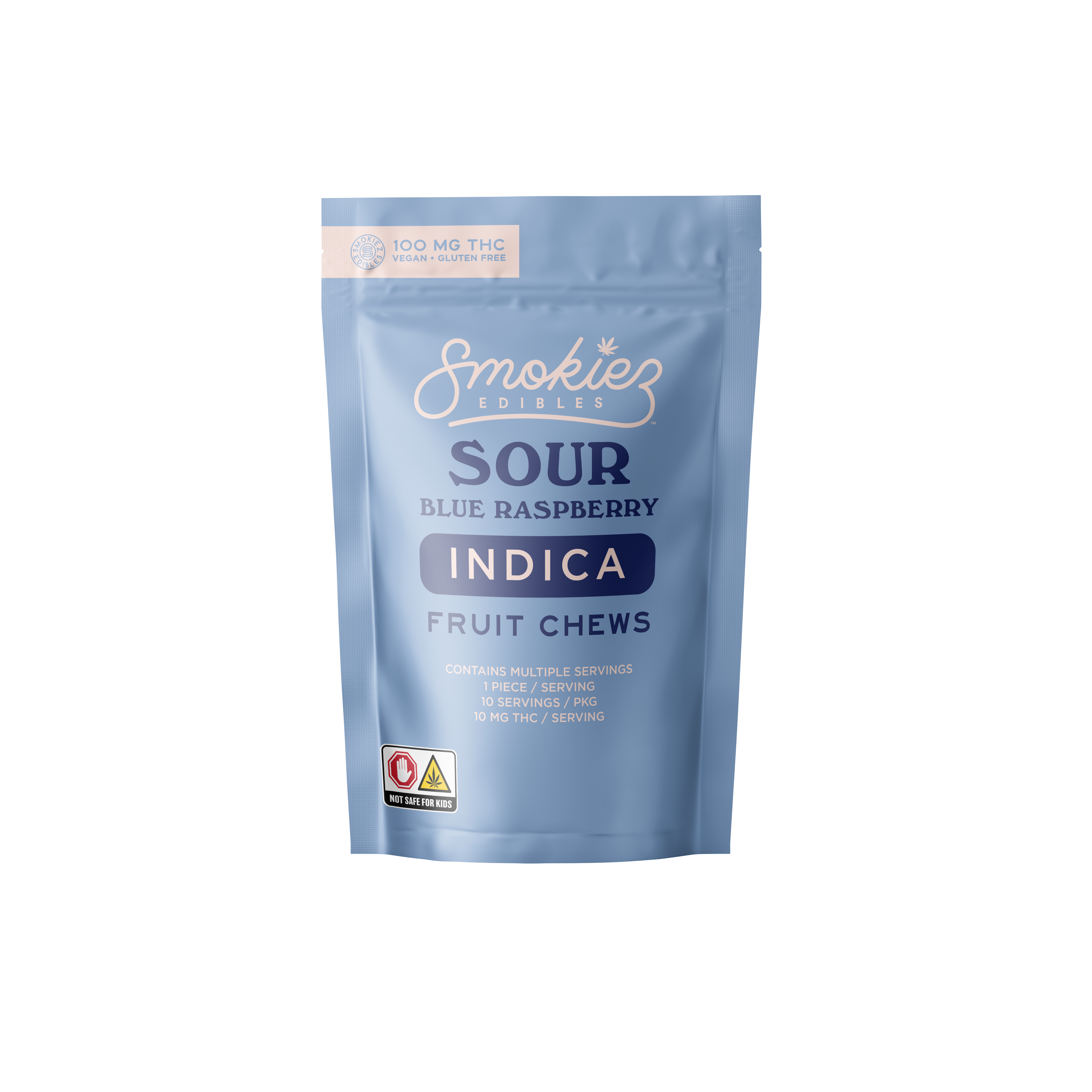 10pk/100mg- Sour Blue Raspberry