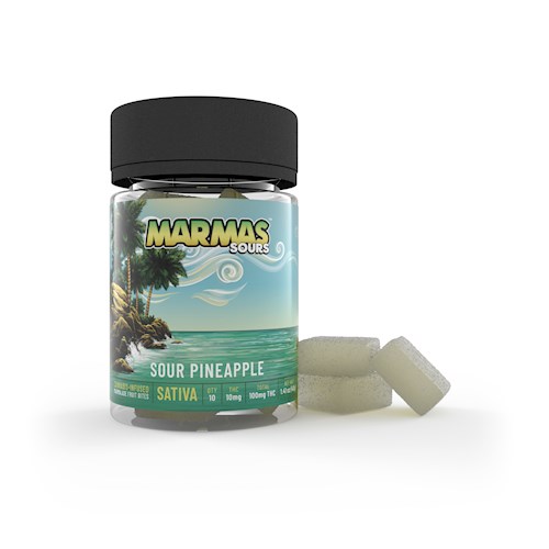 Sour Pineapple Chews | 10-pack