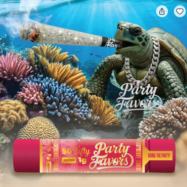 Raspberry Crave | 50Fifty Diamond Infused Preroll | 1g | Sativa