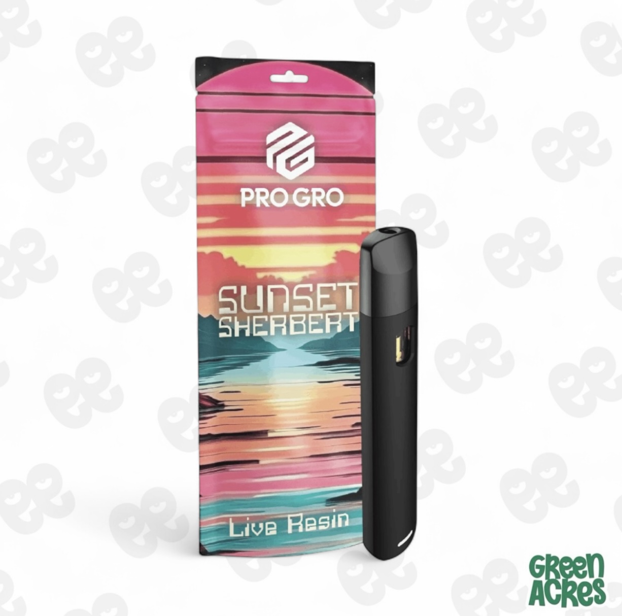 ProGro: Sunset Sherbert 1G Live Resin Vape Disposable