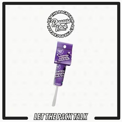 Pressure Pack Prepackaged Flower | Purple Scented Marker Push Pop