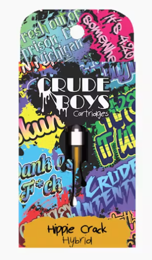 Crude Boys - Hippie Crack - 1g Cart