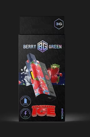 Disposable | Strawberry Ice | 3g | Berry Green