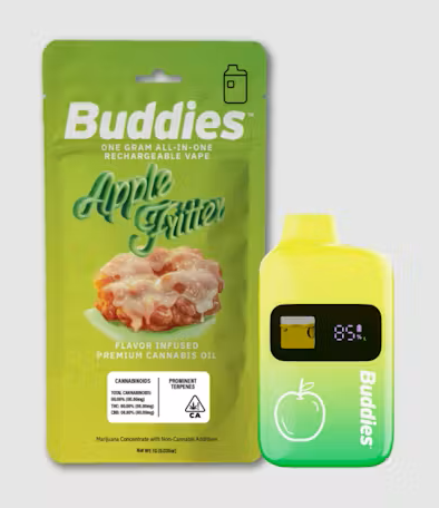 Apple Fritter - Disposable Cart 1G Dist Flavored