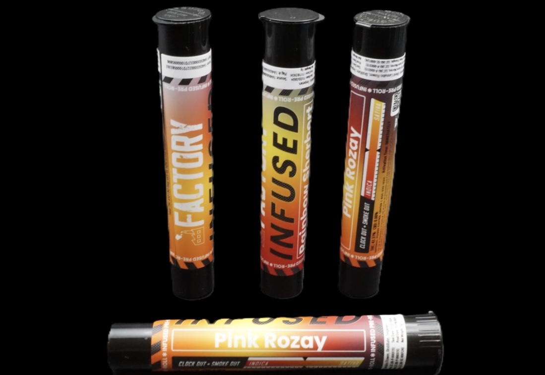 Factory: Pink Rozay 1G Infused Pre-Roll