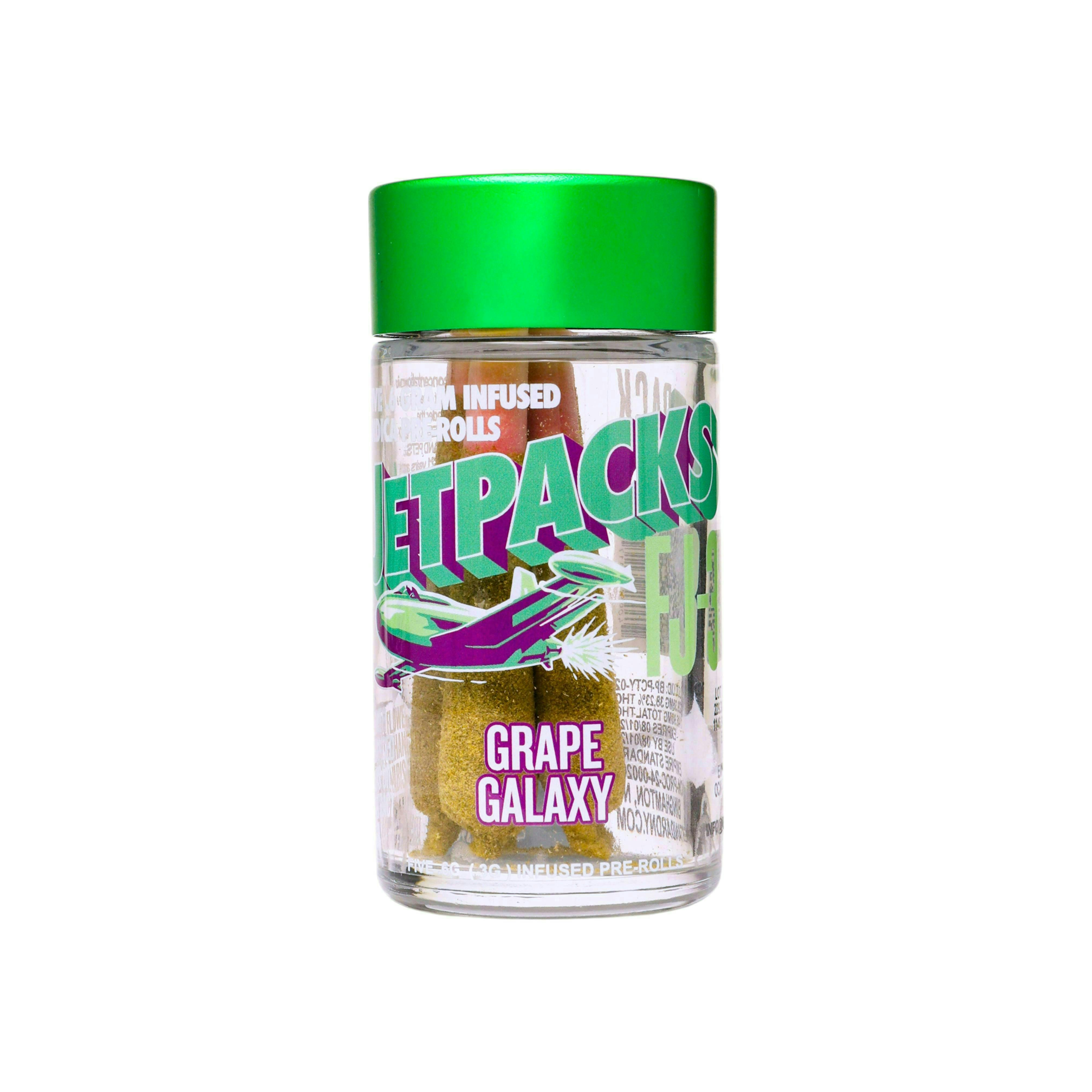 JetPacks | Grape Galaxy | FJ-3 Pre-Rolls 5x0.6G
