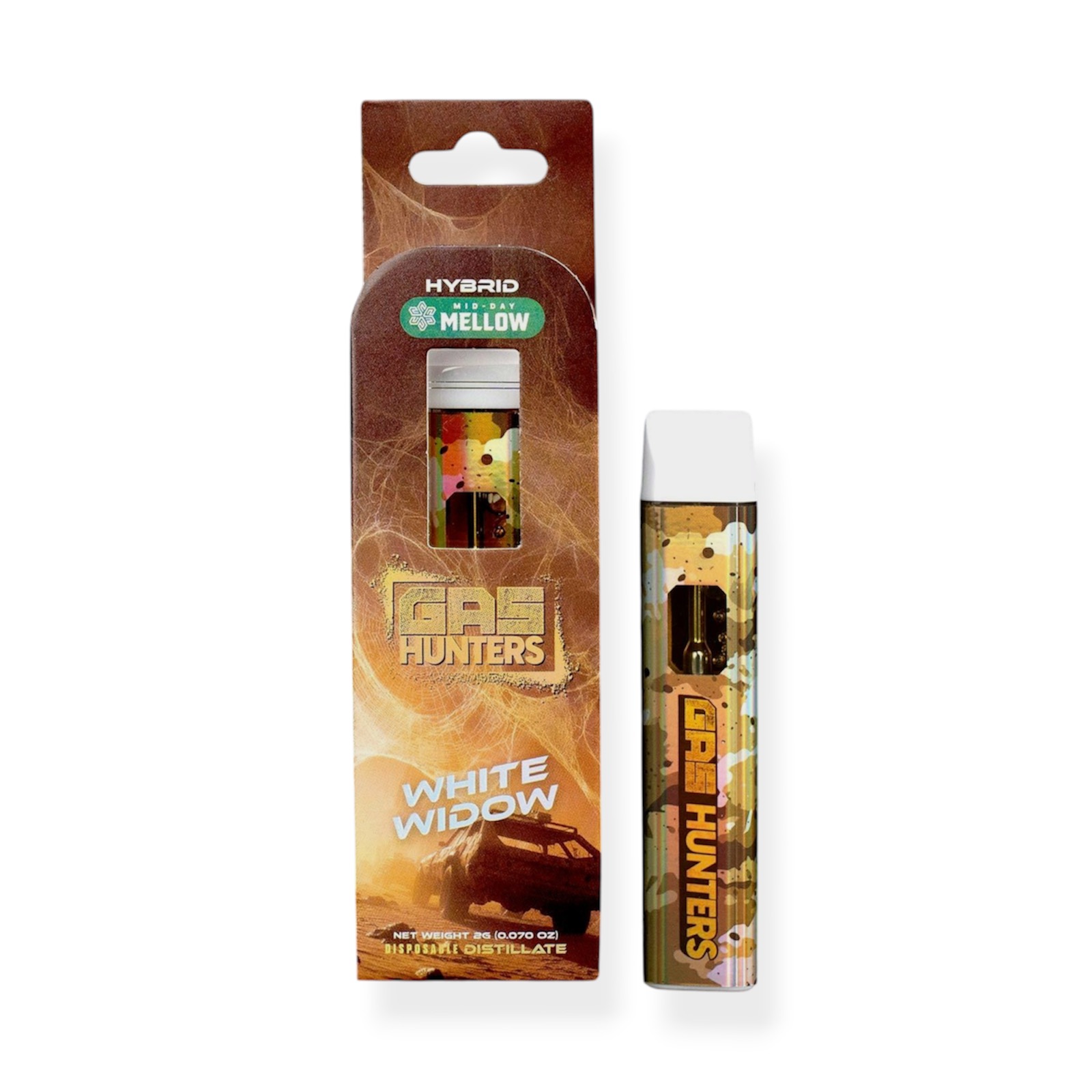 Gas Hunters - 2g Disposable Vape - White Widows