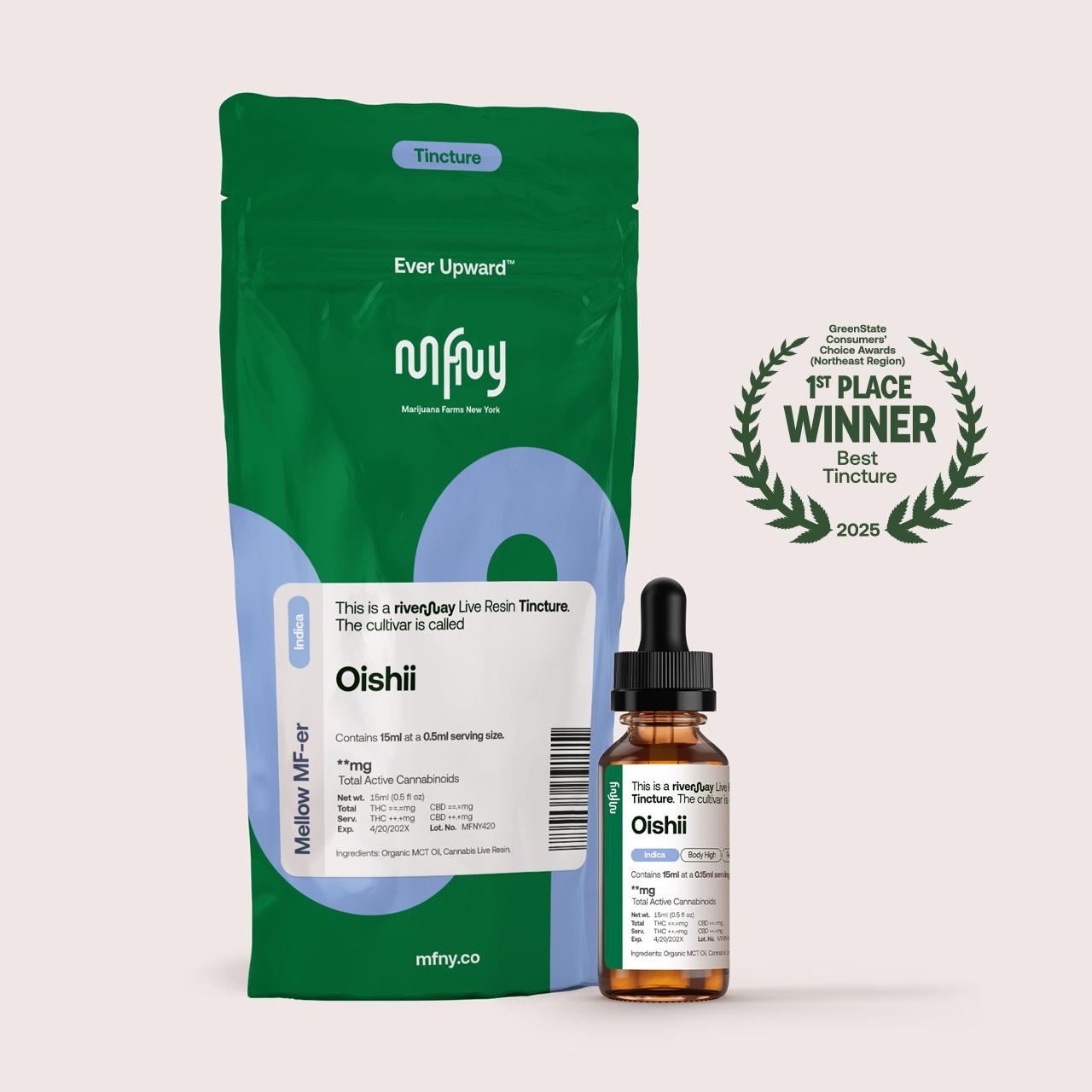 MFNY | Oishii | Live Resin Tincture | 15ml