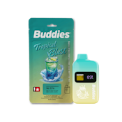 BUDDIES - DISPOSABLE - VAPE DISTILLATE - 2G - TROPICAL BLAST