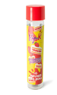 Hy-R - Strawberry Shortcake - Infused Preroll