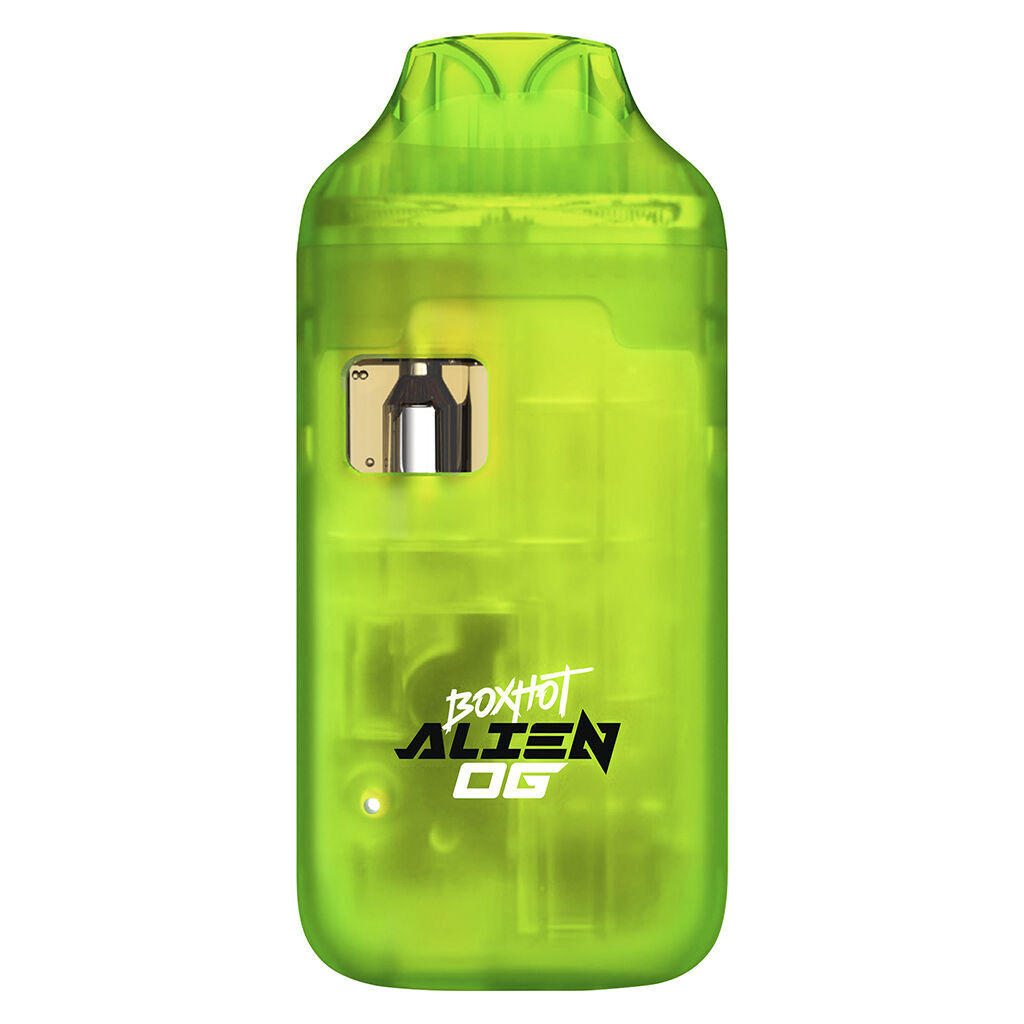 その他 CBNP 1ml ALIEN OG BOXHOT Highlighters - Alien OG All-in-One Disposable Pen