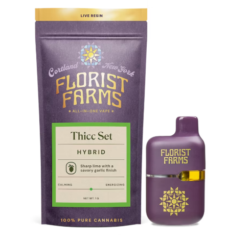 Florist Farms Thicc Set Live Resin Tank