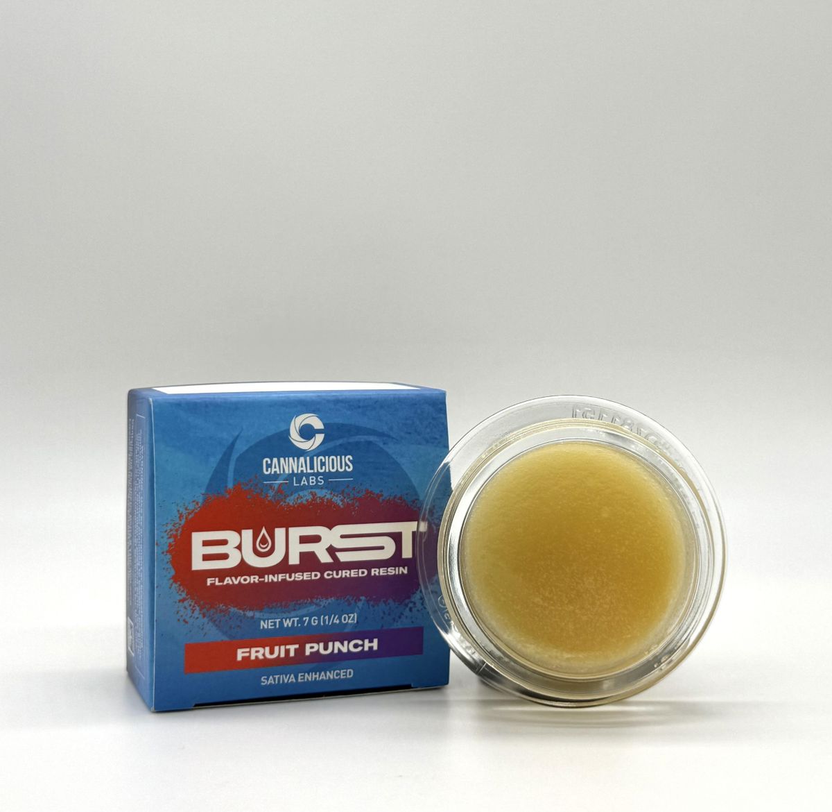 CANNALICIOUS - BURST -  FRUIT PUNCH FLAVOR INFUSED CURED RESIN