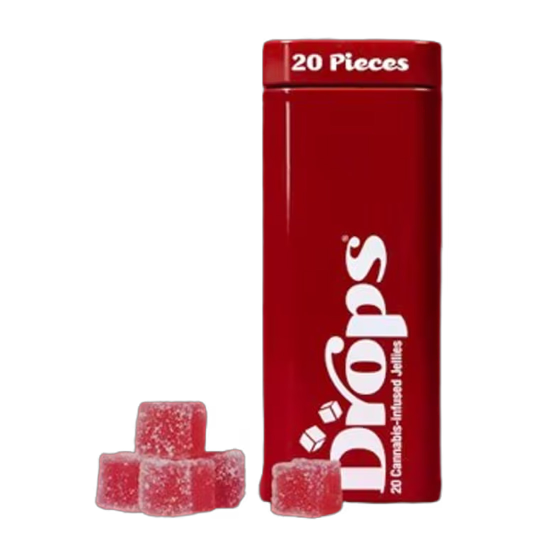 Drops: Cranberry Gummies 20pk 1:1 CBC 100MG - .1g