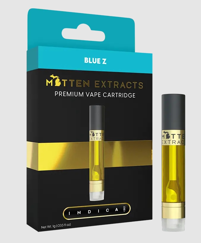 MITTEN EXTRACT CART - BLUE ZKITTLEZ