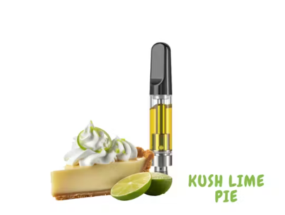 Liquid Gold | Kush Lime Pie | Live Resin Distillate Blend Cart product photo