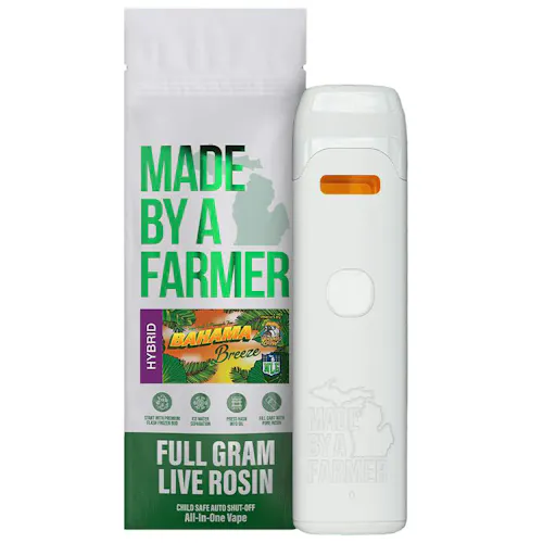 Made By A Farmer Rosin Disposable - Bahama Breeze