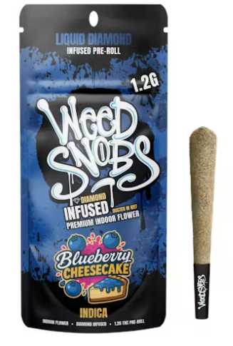 Infused Pre-Roll | Blueberry Cheesecake | 1.2g | Weed Snobs