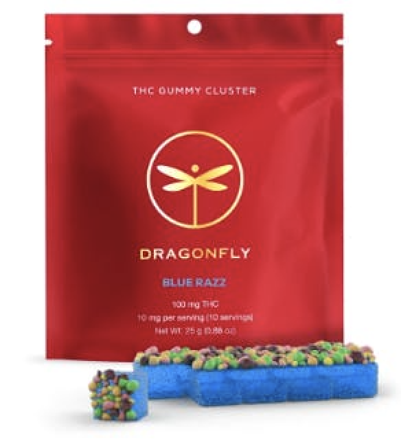 100mg Gummy Cluster | Blue Razz