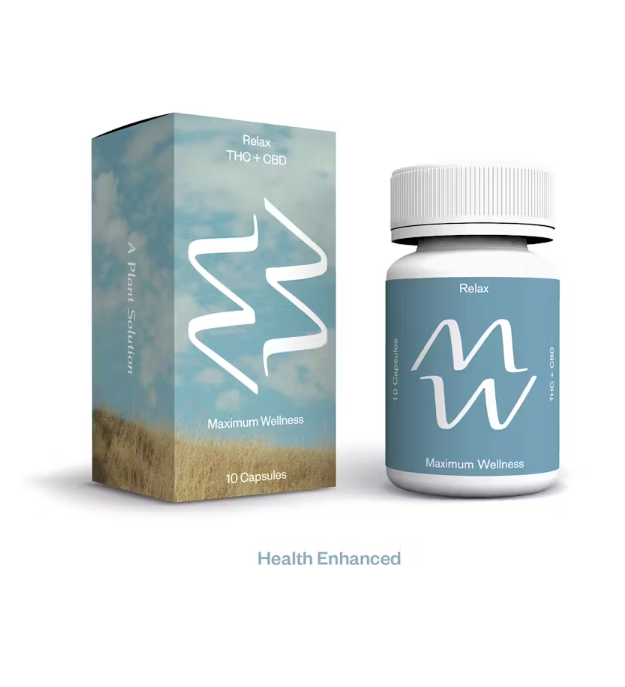 Relax Capsules 12.5mg Thc 12.5mg