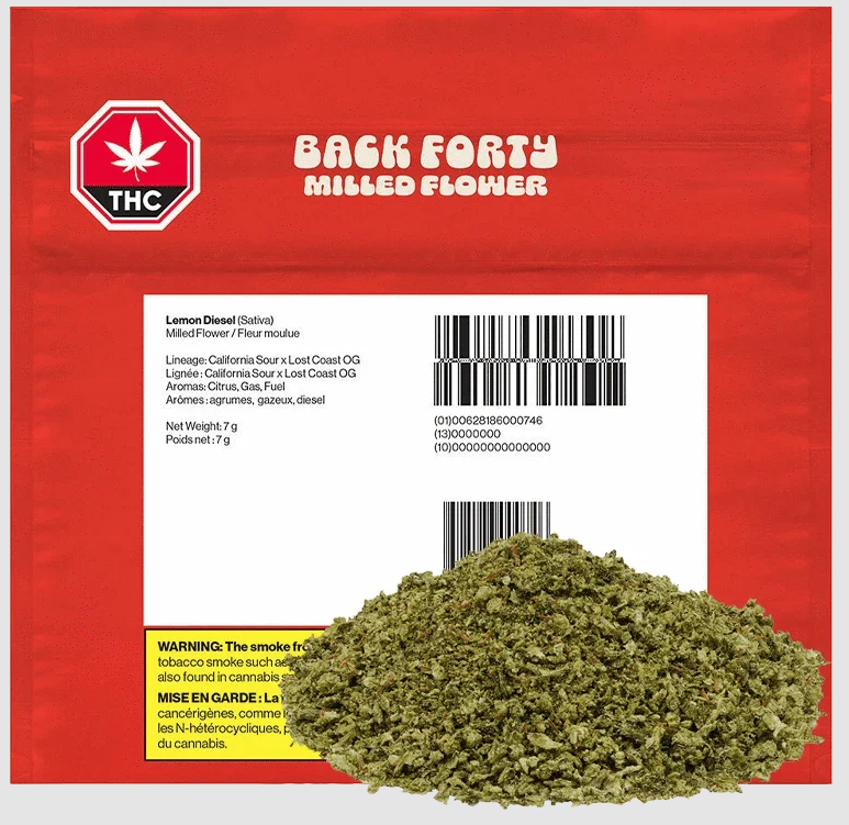 Lemon Diesel Milled Flower - 7g