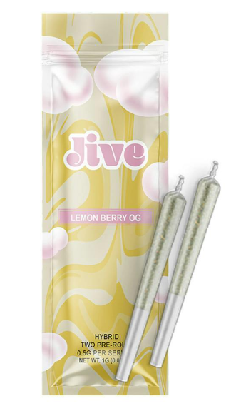 JIVE LEMON BERRY OG 2PK PREROLLS