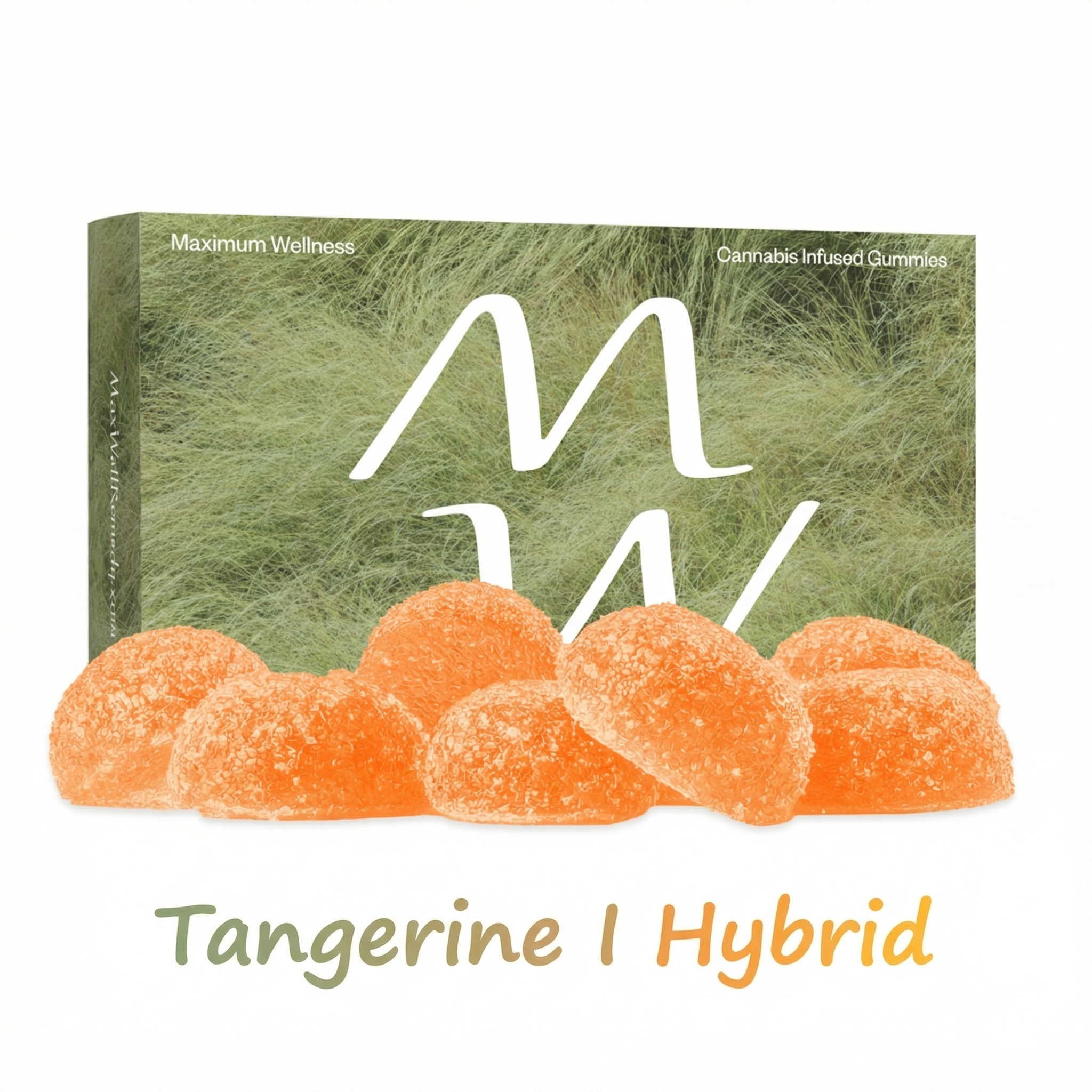 Tangerine Hybrid Gummies 142mg Thc
