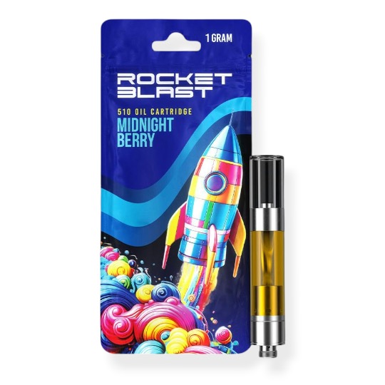 Rocket Blast - 1g 510 Cartridge - Midnight Berry