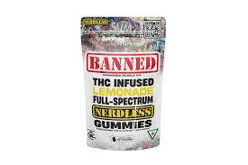 Banned Lemonade Nerdless Gummies 200mg