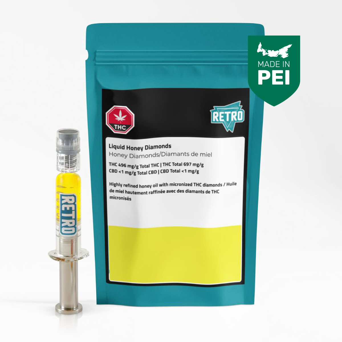 Liquid Honey Diamonds Syringe