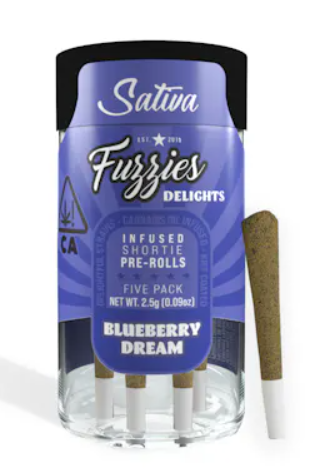 BLUEBERRY DREAM 5PK 0.5G/ INFUSED PREROLLS [S]